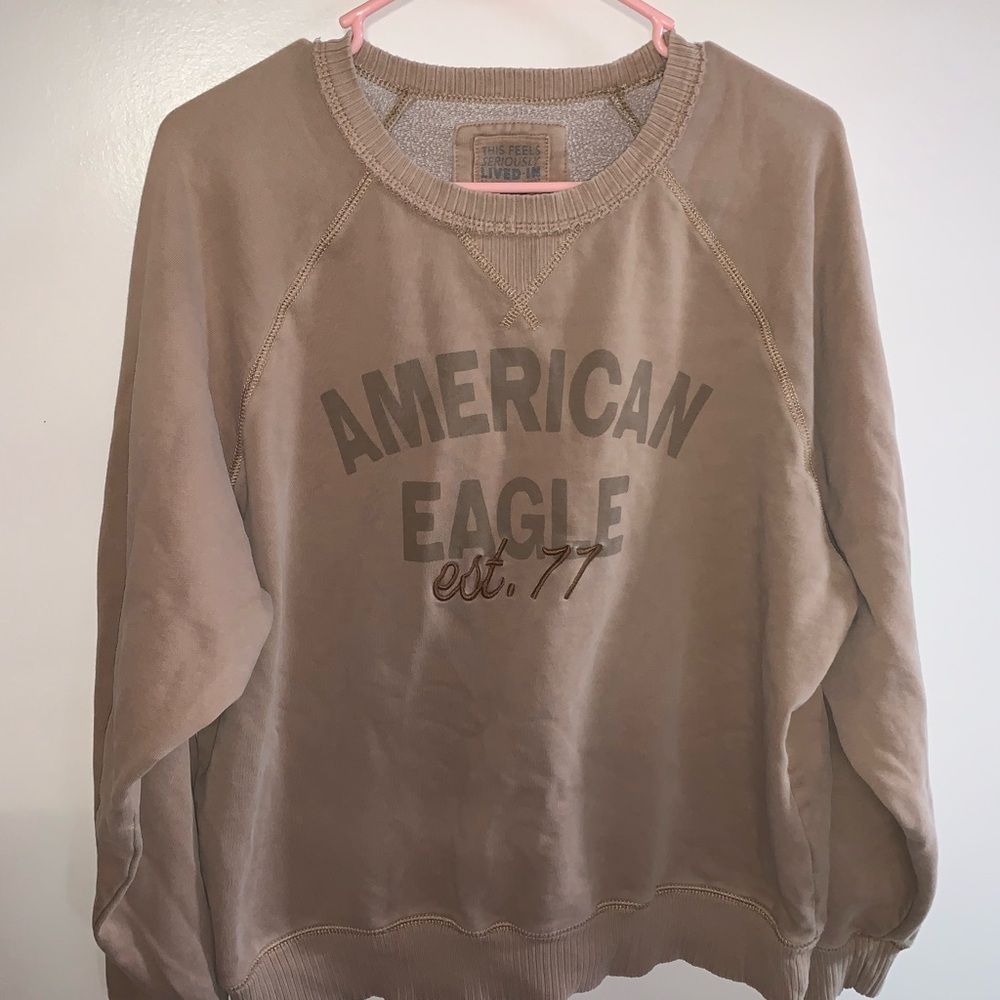 American Eagle Outfitters Tan Sweater - Picture 4 of 7